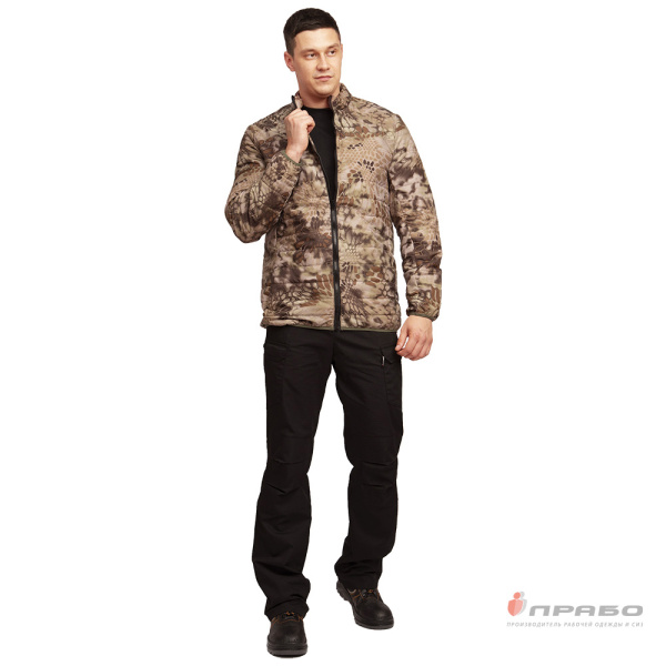 Куртка мужская демисезонная "Бомбер" КМФ питон скала