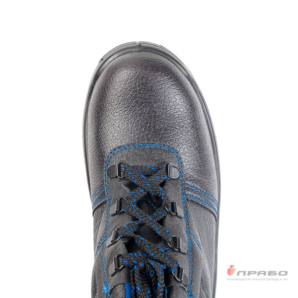 Ботинки кожаные "Викинг-12/1К" с подошвой ПУ/ТПУ и КП чёрные