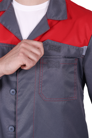 Халат КМ-10 ЛЮКС летний