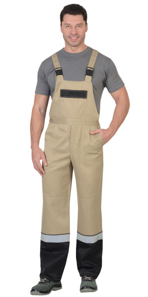 Костюм СИРИУС-ЛЕГИОНЕР куртка, п/к песочный с черным СОП 50мм