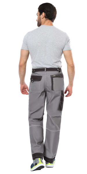 Брюки СИРИУС-ПЕКИН серый с черным пл. 280 г/кв.м