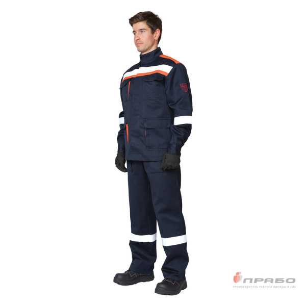Костюм летний для защиты от электрической дуги "СП02-ЛIV", 31 кал/см² (куртка и брюки)