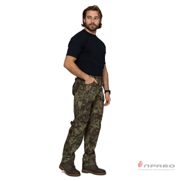 Брюки мужские Tactical КМФ питон лес