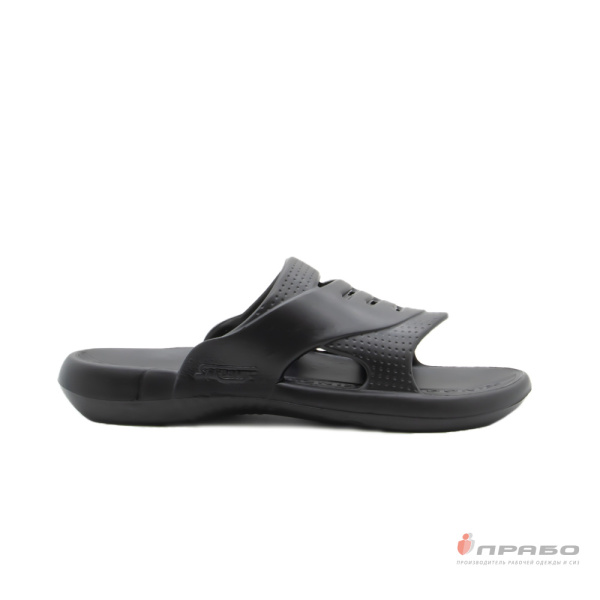 Сланцы летние мужские из ЭВА устойчивые к истиранию чёрные