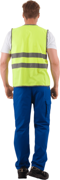 Жилет сигнальный лимонный