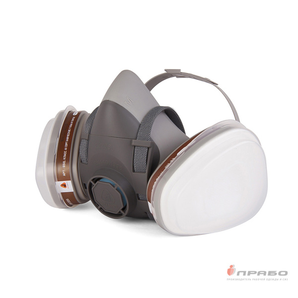 Комплект защиты дыхания Jeta Safety J-Set 5500P (полумаска, фильтры, держатели, нитриловые перчатки)