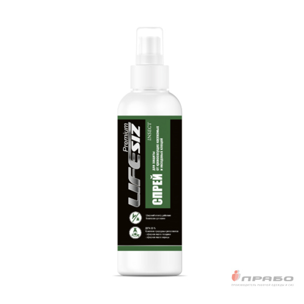 Спрей-репеллент LifeSIZ Premium, флакон 100мл