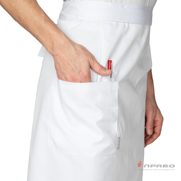Передник поварской белый