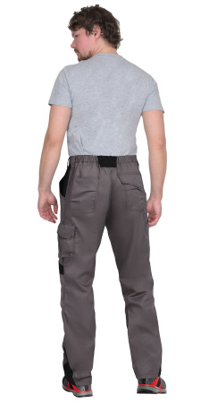 Брюки СИРИУС-ЦИТРИН ср.серый с черным