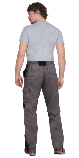 Брюки СИРИУС-ЦИТРИН ср.серый с черным