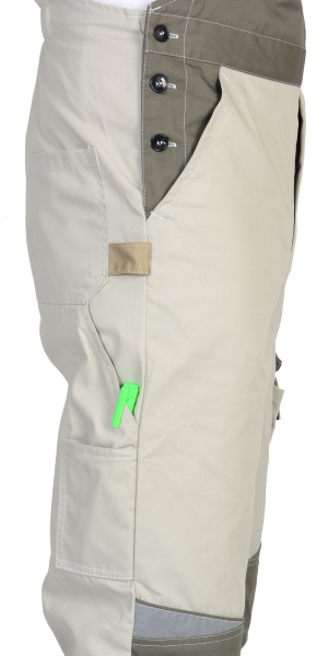 Полукомбинезон СИРИУС-КАСПИЙ молочный с оливой, песочным и СОП