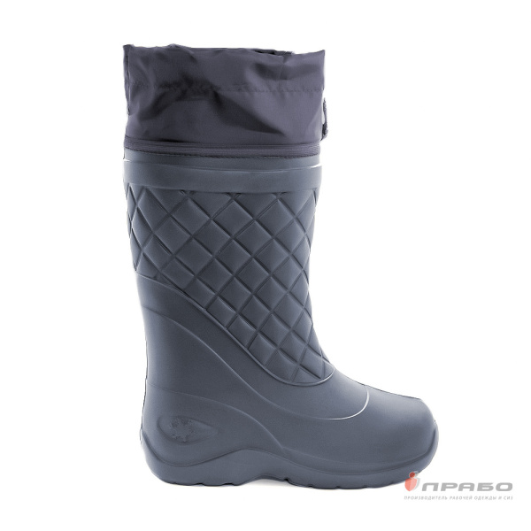 Сапоги женские утеплённые ЭВА "Барс С-051" серые (38 см)
