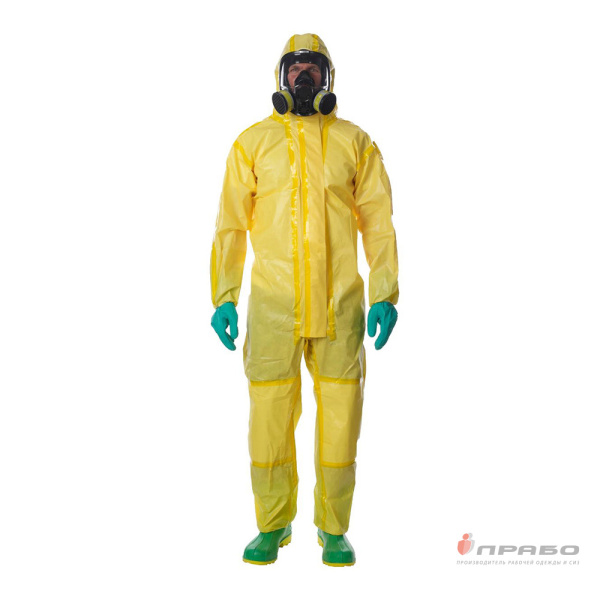 Комбинезон химической защиты Lakeland ChemMax 1 (Химмакс) жёлтый