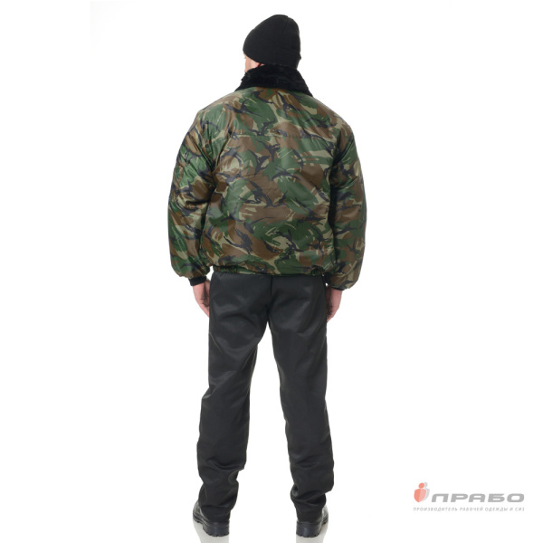 Куртка мужская утеплённая "Альфа" камуфляж кукла