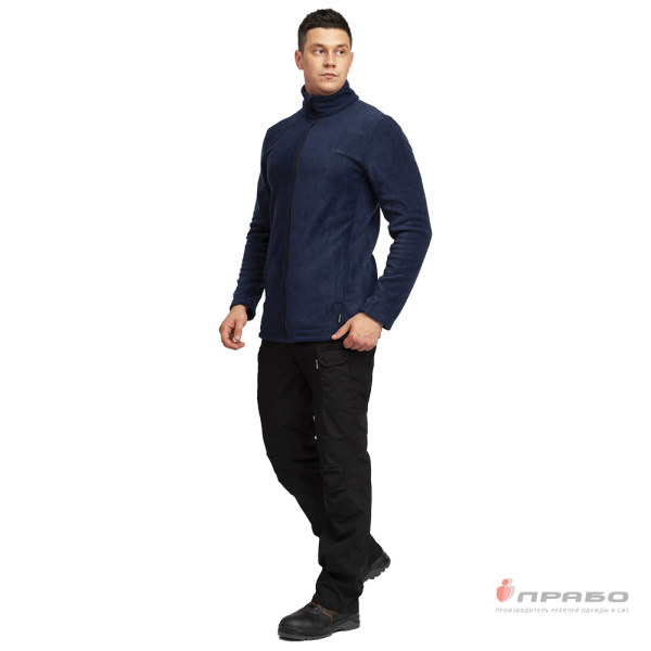 Куртка "Пикник" флисовая тёмно-синяя