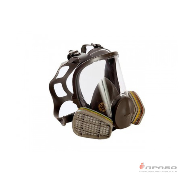 Маска полнолицевая 3М 6800 с силиконовым обтюратором