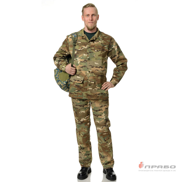 Костюм мужской "Полевой" КМФ ягель (куртка и брюки)