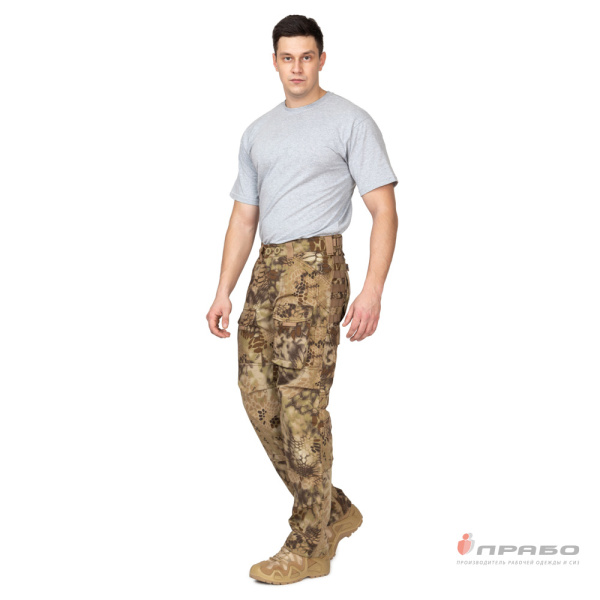 Брюки мужские Tactical Lux КМФ питон скала