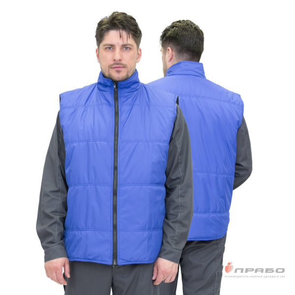Жилет универсальный утеплённый "Ваш персонал" васильковый