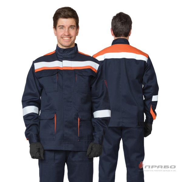 Костюм летний для защиты от электрической дуги "СП02-ЛIV", 31 кал/см² (куртка и брюки)