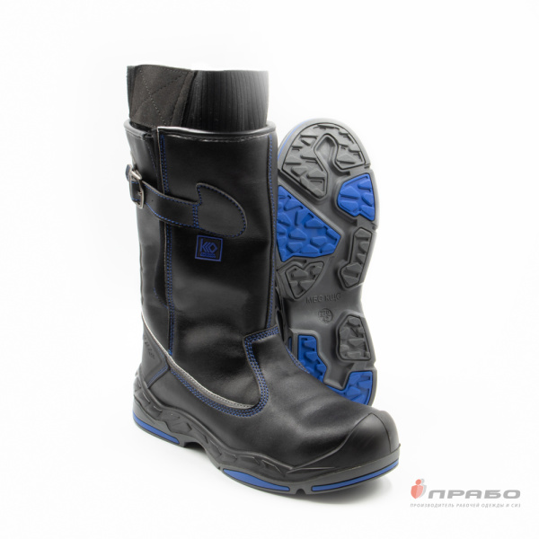 Сапоги "С-М10" с подошвой ПУ/нитрил, КП и КС (натуральный мех)