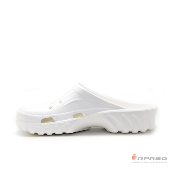 Сабо мужские из ЭВА Sardonix белые