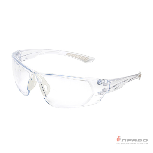 Очки защитные открытые антизапотевающие с двухсторонним покрытием "Идеал" прозрачные