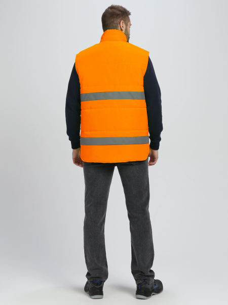 Жилет утепленный Спектр СОП (тк.Оксфорд), оранжевый