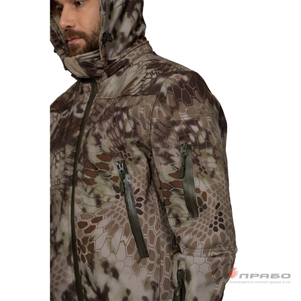 Куртка мужская Tactical КМФ питон скала