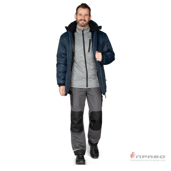 Куртка мужская утеплённая "Вегард" синяя