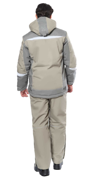 Костюм СИРИУС-ОЗОН куртка, брюки св.оливковый с т.оливковым