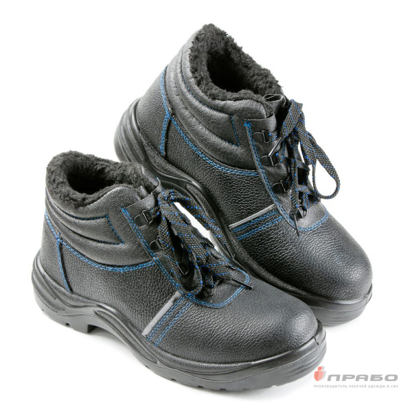 Ботинки "Викинг Нитро 14Р" с подошвой ПУ/нитрил и МП чёрные