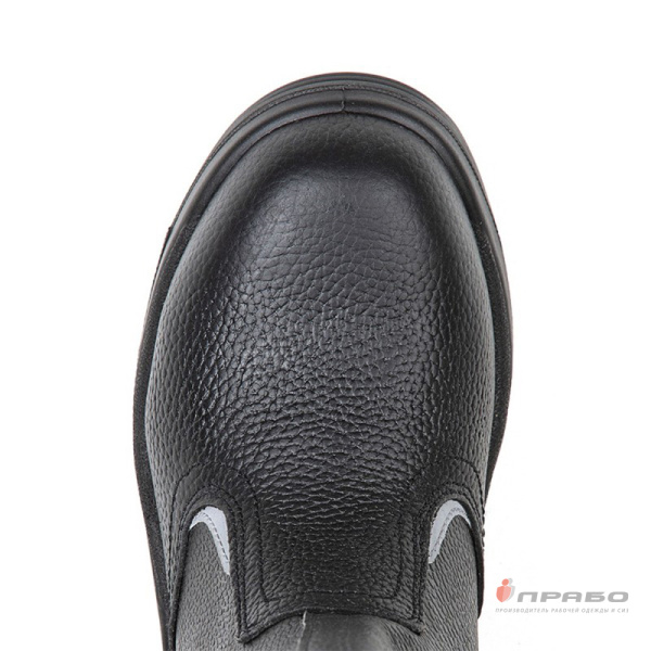 Сапоги "Викинг-Нитро-18РНМ", ПУ/нитрил, КП, чёрные (натуральный мех)