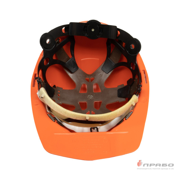 Каска защитная с храповиком "Исток" оранжевая