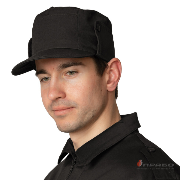 Кепка охранника чёрная