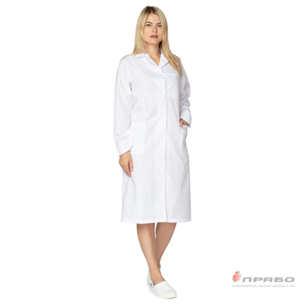 Халат медицинский женский "Стандарт" белый
