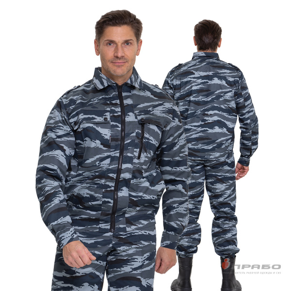Костюм мужской "Ясон" камуфляж город (куртка и брюки)