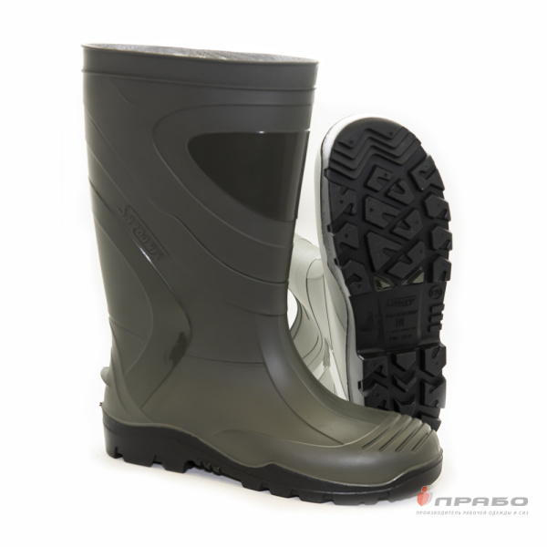 Сапоги мужские ПВХ МБС КЩС арт.165-09 оливковые (34 см)