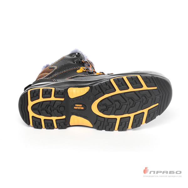 Ботинки Perfect Protection PRB4N-CKW с подошвой ПУ/нитрил, КП и АС чёрные (натуральный мех)