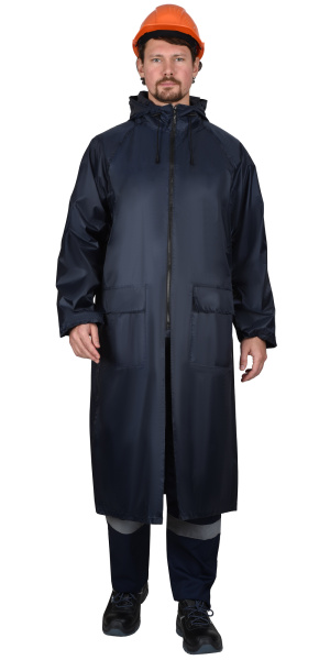 Плащ влагозащитный SIRIUS Профи (225 гр/м2) синий