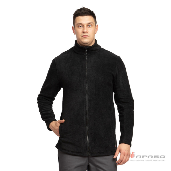 Куртка "Пикник" флисовая чёрная