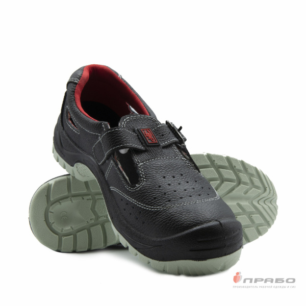 Сандалии мужские "Скорпион-1203" на подошве ПУ/ТПУ чёрные