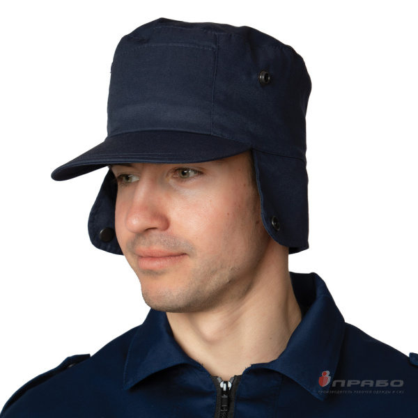 Кепка охранника синяя