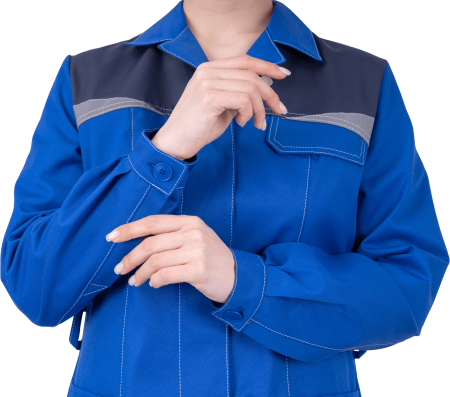 Халат КМ-10 ЛЮКС летний