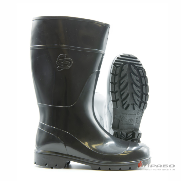 Сапоги женские ПВХ МБС КЩС "Стэп Е-34" оливковые (34 см)