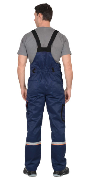 Костюм СИРИУС-ПРАКТИК-1 куртка, п/к т.синий с черным