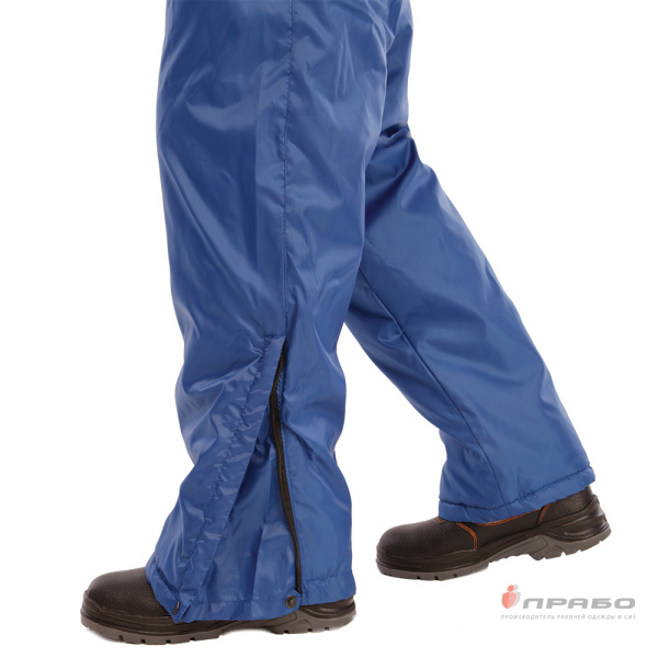 Костюм мужской утеплённый "Стимул" василёк/синий (куртка и полукомбинезон)