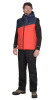 Жилет СИРИУС-ЭЛЬБРУС красный с темно-синим