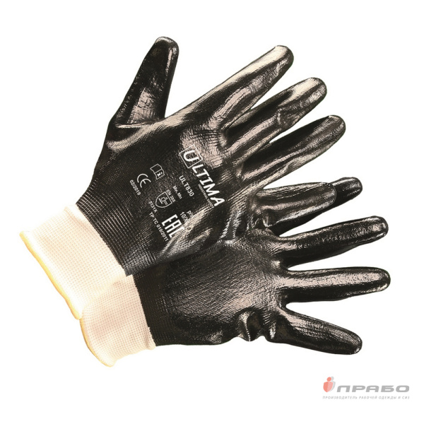 Перчатки нейлоновые с полным нитриловым покрытием Ultima ULT830