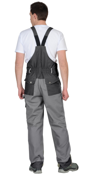 Костюм СИРИУС-ВЕСТ-ВОРК куртка кор., п/к, ср.серый с т.серым